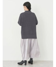 earth music&ecology マットベロアモールチュニック