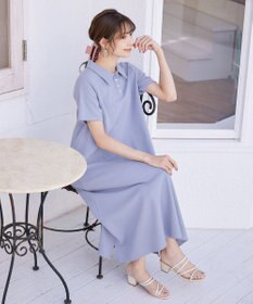 Tiaclasse 【洗える】ポロシャツワンピース