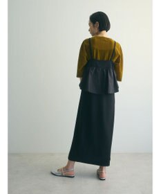 Green Parks armonia.ペプラムキャミワンピース