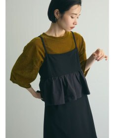 Green Parks armonia.ペプラムキャミワンピース