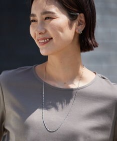 J.PRESS LADIES 【3way】チェーンラリエット ネックレス