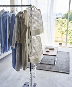 tower 折り畳み室内物干し タワー ブラック