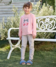 ANY KIDS ガーリーアート 長袖Tシャツ