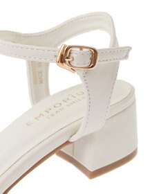 Green Parks ＥＴＳ．スクエアトゥアンクルストラップサンダル