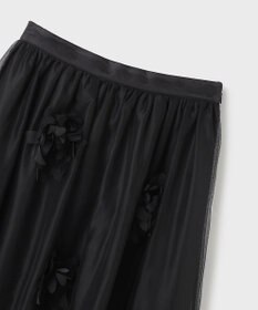 GRACE CONTINENTAL メッシュフラワースカート