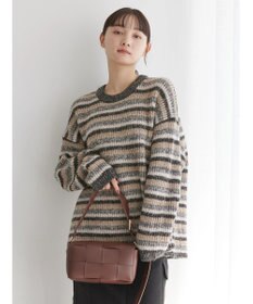 AMERICAN HOLIC グラデーションボーダーニットプルオーバー