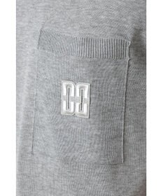 DAKS DDロゴポケットニットTシャツ