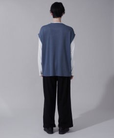 WEGO フェイクレイヤードベストT（LS）