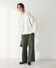 CRAFT STANDARD BOUTIQUE 刺繍入ツイルパンツ