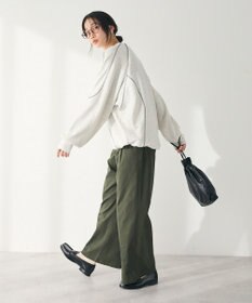 CRAFT STANDARD BOUTIQUE 刺繍入ツイルパンツ