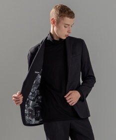JOSEPH HOMME ウーステッドモックロディ ジャケット＜裏地：フォトコラージュプリント＞