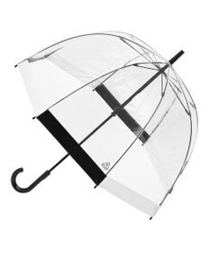 MOONBAT 【雑誌掲載／non・no】フルトン (FULTON) Birdcage ワンポイントロゴ 長傘 透明傘