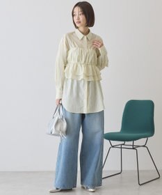 AMERICAN HOLIC 【2点セット・イージーケア】ビスチェ＋シャツ