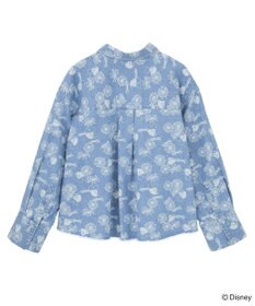 Green Parks ミッキー＆フレンズ／花柄デニムシャツ