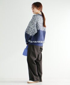 CRAFT STANDARD BOUTIQUE 刺繍入ツイルパンツ