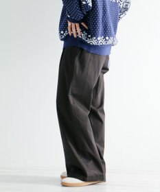 CRAFT STANDARD BOUTIQUE 刺繍入ツイルパンツ