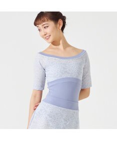 Chacott ハーフスリーブレオタード