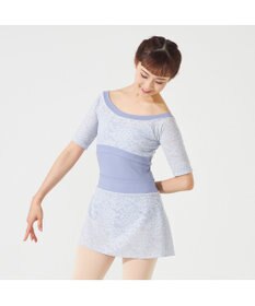 Chacott ハーフスリーブレオタード