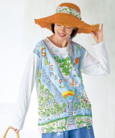 tsumori chisato SLEEP ツモリチサト トップス 綿100%(本体) 天竺素材 長袖 ルームウエア レディース UTX509 /ワコール