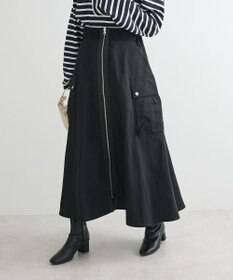 Green Parks ・ＳＵＧＡＲ　ＳＰＯＯＮ　ミリタリーフレアスカート