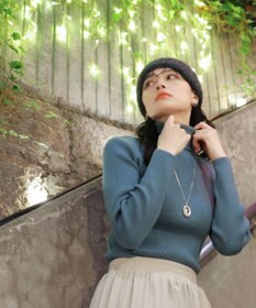 Tiaclasse 【安田美沙子さん着用・2way】オーバルパールロングネックレス