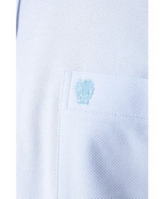 DAKS シャンブレー鹿の子カラーポロ