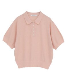 AMERICAN HOLIC ブークレ半袖ニットトップス