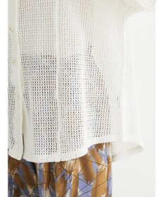 Green Parks カットレースシャツチュニック