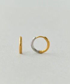 Phoebe 【金属アレルギー対応】ワンタッチメタルコンビピアス/サージカルステンレス