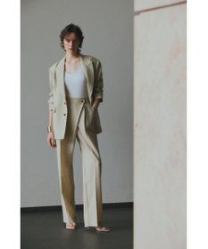 NAVE 【Nave・セットアップ可】ウールポリエステルツイルパンツ