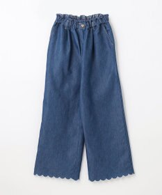 ANY KIDS デニム ワイド パンツ