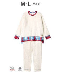 WACOAL パジャマ 【AVOCA×ワコール】 長袖 長ズボン あったか レディース BDW749 /ワコール