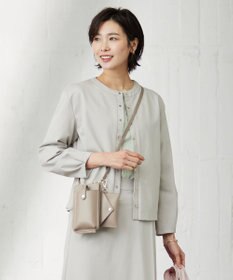 J.PRESS LADIES L 【洗える】Hari-Puru jersey カーディガン