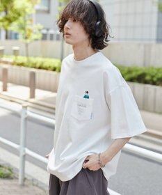 WEGO 【ユニセックス着用ITEM/手洗い可/MLサイズ】CITY　BOYS　ポケットT（S）