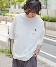 WEGO 【ユニセックス着用ITEM/手洗い可/MLサイズ】CITY　BOYS　ポケットT（S）