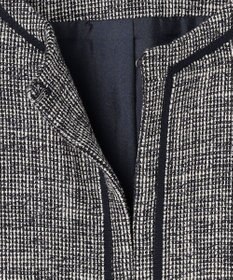 ANY SIS L ライトストレッチ ツイード ジャケット