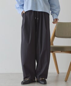 AMERICAN HOLIC ナイロンドロストタックパンツ