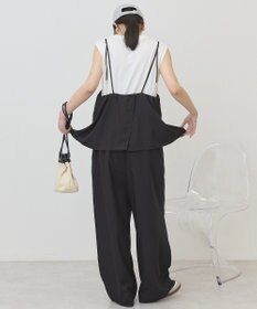 AMERICAN HOLIC リネンライクビスチェサロペット