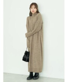 earth music&ecology ＦＬＵＦＦＹハイネックワンピース