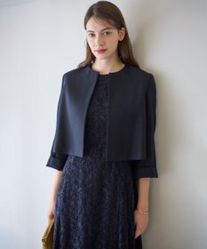 23区 S 【APPLAUDIR】バックサテンジョーゼット ジャケット