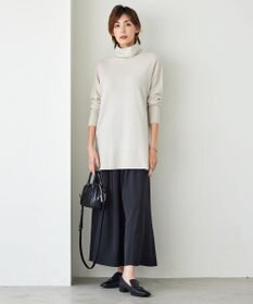 ICB 【洗える】ソフトウールハイゲージ ハイネックプルオーバー