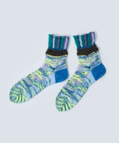 COQ 【MEN】sprinkle flower シアーソックス