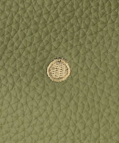 UNBILLION ペルケ perche / 牛革ドット刺繍トートバッグ