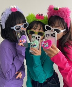 WEGO ミニハートピエロモンスターぬいぐるみキーホルダー