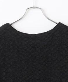 #Newans 【金子綾さんインスタライブご紹介アイテム】（セットアップ可能）ふくれジャガード ペプラムブラウス