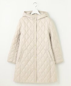 J.PRESS LADIES L 【WEB限定カラーあり・洗える】コンパクトタフタキルティング フーデッド コート