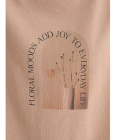 Green Parks フラワーフォトコンパクトプルオーバー