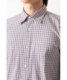 DAKS SIDGRAS ポプリンミニチェックシャツ