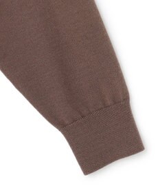 UNFILO MENS 【洗える/抗菌防臭】スムースシルキーニット カーディガン