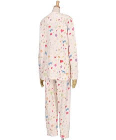 tsumori chisato SLEEP ツモリチサト パジャマ 綿100%(本体) あったか 長袖 長ズボン レディース UDW402 /ワコール